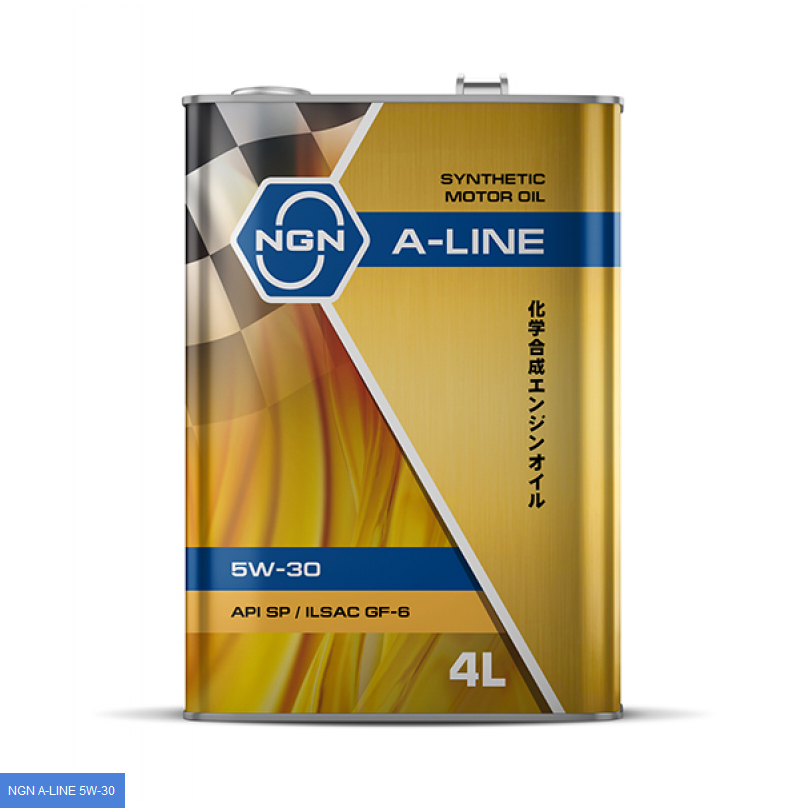 NGN A-LINE 5W-30 SP/GF6 Моторное масло синт. (4L)
